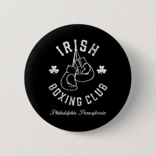 Irish Boxing Club - Boxing Gloves Philadelphia 2 Inch Round Button