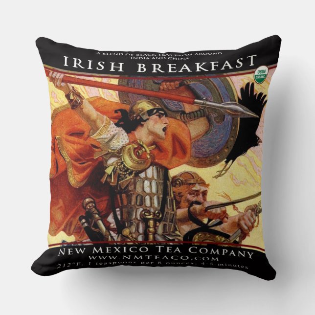 Irish Breakfast Pillow (Front)