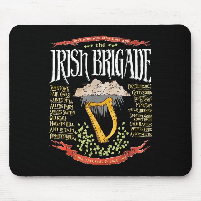 Irish Brigade Civil War  Mouse Pad (Front)