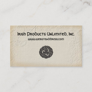 Irish Business Card :: Celtic Symbol & Bar