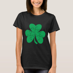 Irish C St Patrick S Day – Autism Awareness Fitted T-Shirt