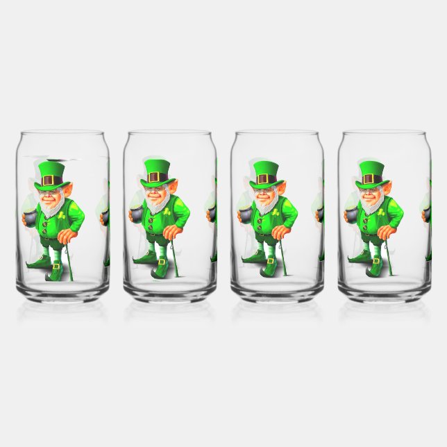 IRISH  CAN GLASS (Front)