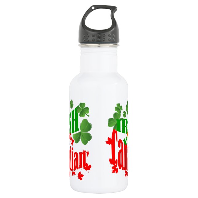 Irish Canadian 532 Ml Water Bottle (Front)