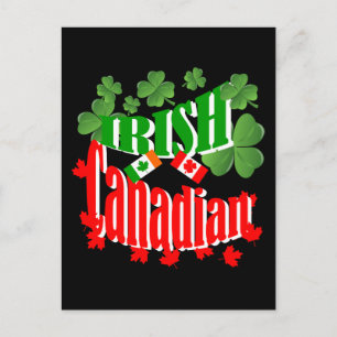 Irish Canadian Postcard
