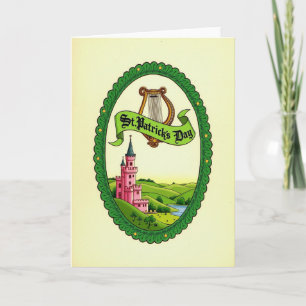 Irish Castle Happy Day Card