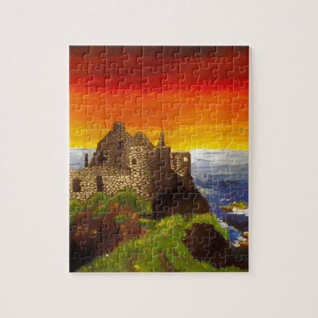 Irish Castle Jigsaw Puzzle (Vertical)