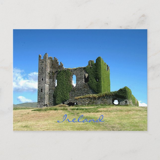 Irish Castle Postcard (Front)