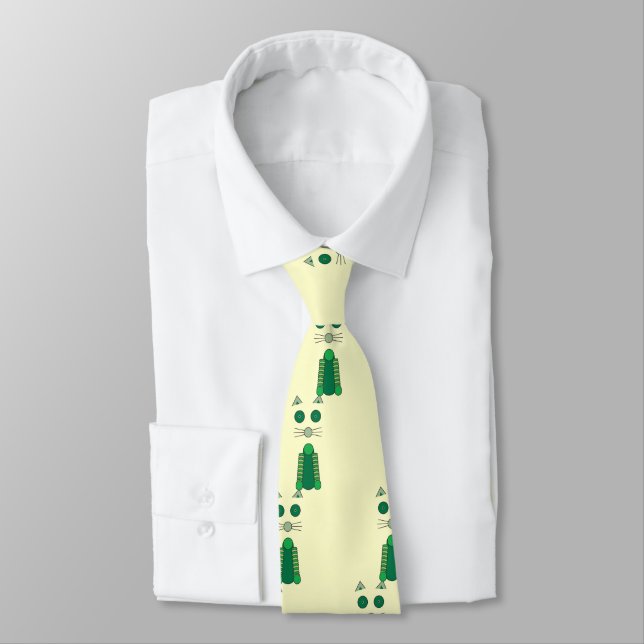 Irish CAT Tie (Tied)