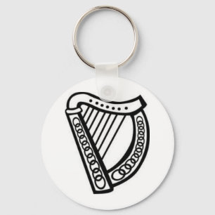Irish/Celtic Harp Symbol of Irleand Keychain