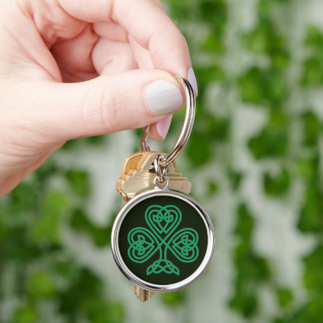 Irish-Celtic heritage proud Keychain (Hand)