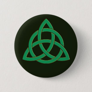 Irish-Celtic heritage proud- The Trinity Knot 2 Inch Round Button
