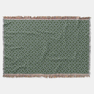 Irish Celtic Knot Throw Blanket