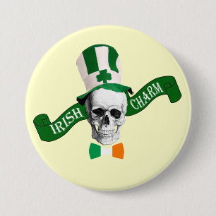 Irish charm St Patrick's day 3 Inch Round Button