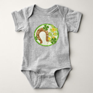 Irish Charm Whimsical Baby Bodysuit