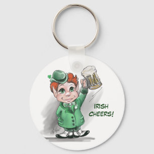 Irish Cheers! Keychain