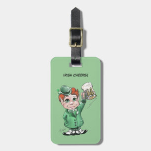 Irish Cheers! Luggage Tag