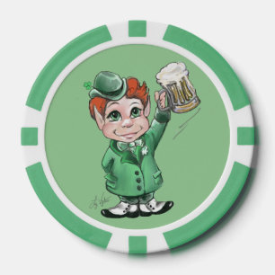 Irish Cheers! Sláinte! Poker Chips