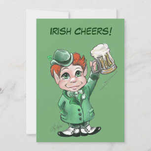 Irish Cheers! St.Patrick's Day Party Invitations