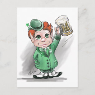 Irish Cheers! St Patrick's Day Postcard