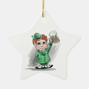 Irish Cheers! Star Ornament