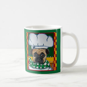 Irish Chef Pug Coffee Mug