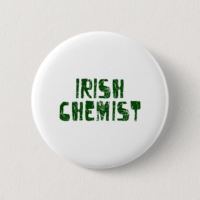 Irish Chemist 2 Inch Round Button (Front)
