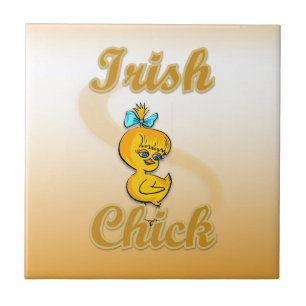 Irish Chick Tile