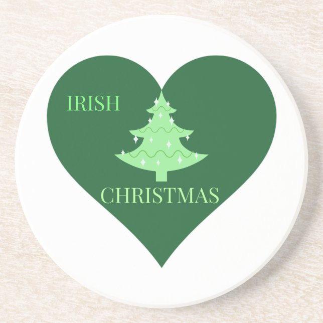 Irish Christmas Coaster (Front)