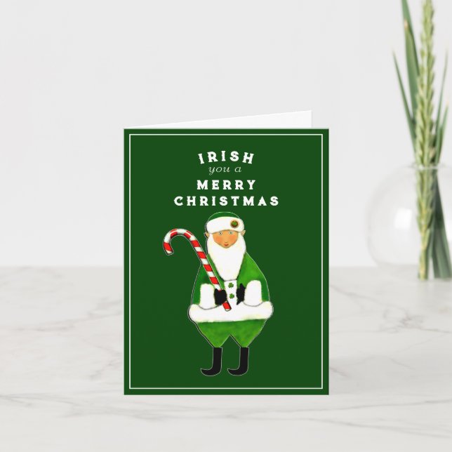 Irish Christmas Holiday Cards (Front)