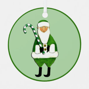 Irish Christmas Keepsake Metal Ornament
