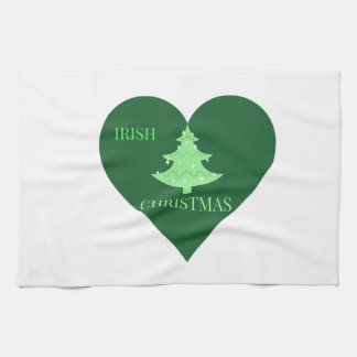 Irish Christmas Kitchen Towel