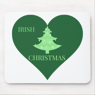 Irish Christmas Mouse Pad