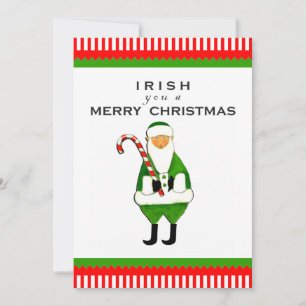 Irish Christmas Party Invitations