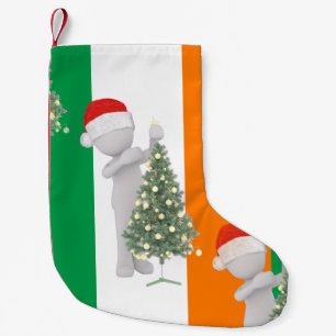 irish christmas xmas stocking
