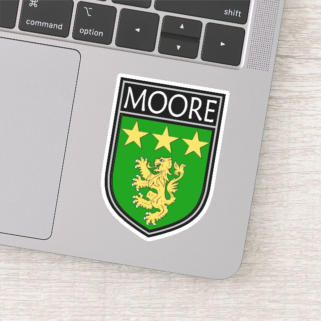 Irish Clan Crest - Moore (Detail)