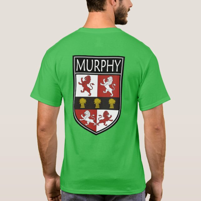 Irish Clan Crest - Murphy  T-Shirt (Back)