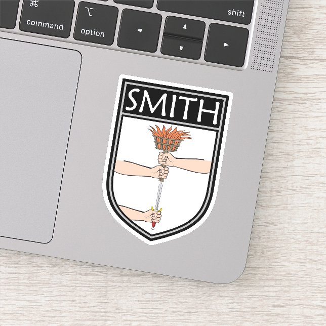 Irish Clan Crest - Smith (Detail)