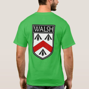Irish Clan Crest - Walsh T-Shirt