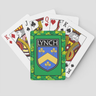 Irish Clan Lynch Playing Cards