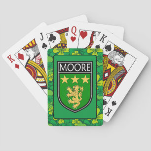 Irish Clan Moore Playing Cards
