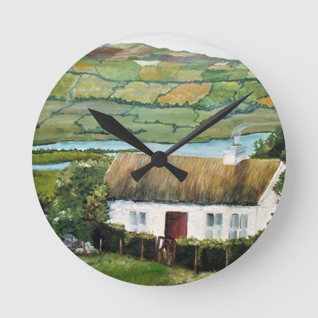Irish Clock Ireland Landscape (Front)