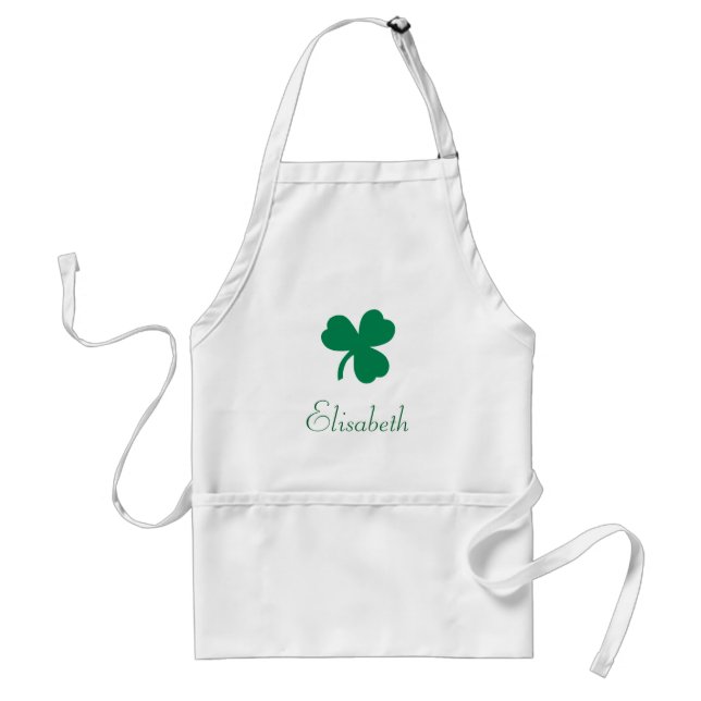 Irish Clover Apron (Front)