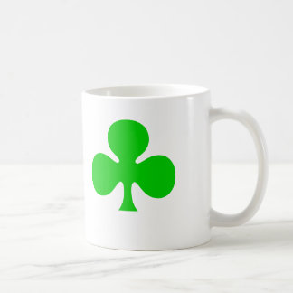 irish clover coffee mug