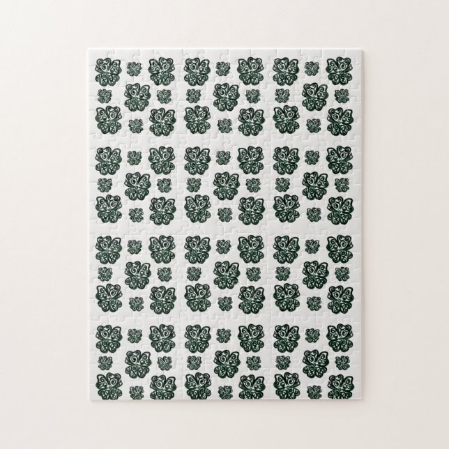 Irish  Clover Jigsaw Puzzle (Vertical)