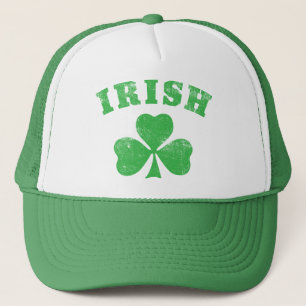 Irish Clover Trucker Trucker Hat