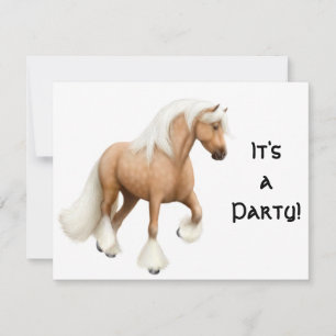 Irish Cob Party Invitation