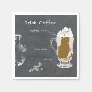 Irish Coffee Napkin