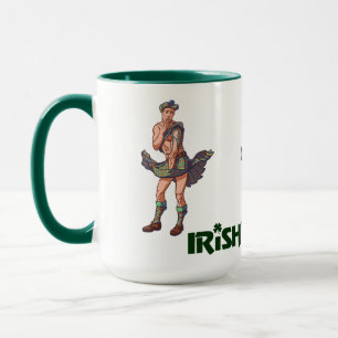 Irish Coffee Risque Kilt Gift Mug