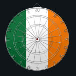 Irish Colours Dartboard<br><div class="desc">Irish Colours by Zarya Parx Studio Team Theme Designs</div>