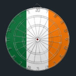 Irish Colours Dartboard<br><div class="desc">Irish Colours by Zarya Parx Studio Team Theme Designs</div>